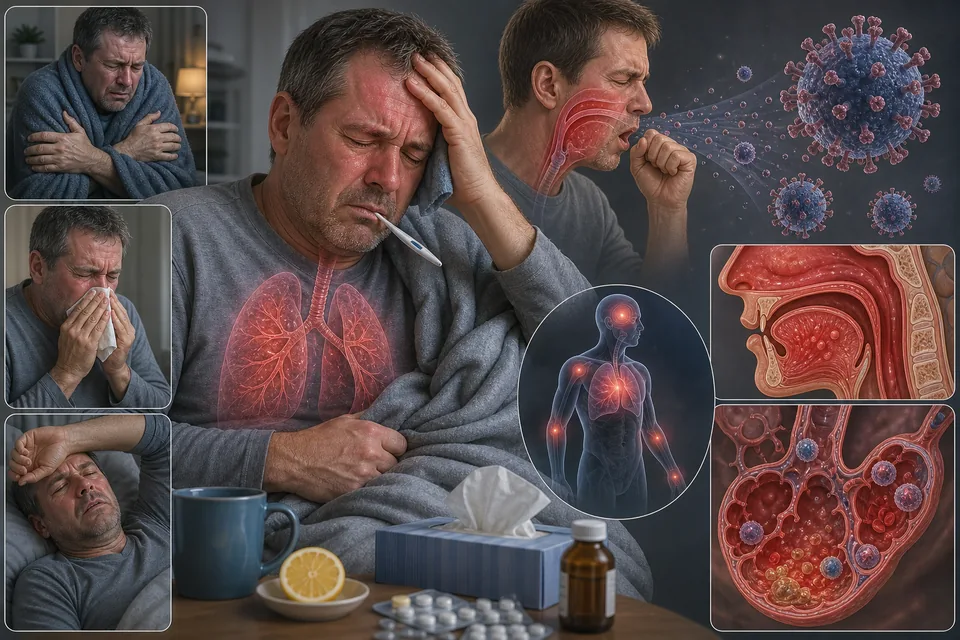 Influenza tünetei, okai, jelei, megelőzése, kezelése, gyógyítása