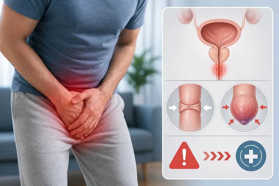 Paraphimosis tünetei, okai, jelei, megelőzése, kezelése, gyógyítása