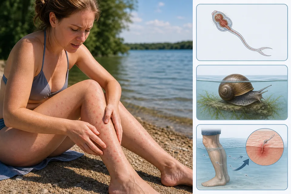 Schistosomiasis (Cercariás-bőrgyulladás) tünetei, okai, jelei, megelőzése, kezelése, gyógyítása