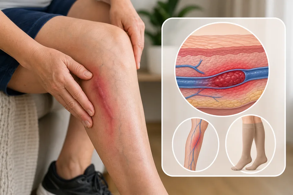 Tromboflebitis tünetei, okai, jelei, megelőzése, kezelése, gyógyítása