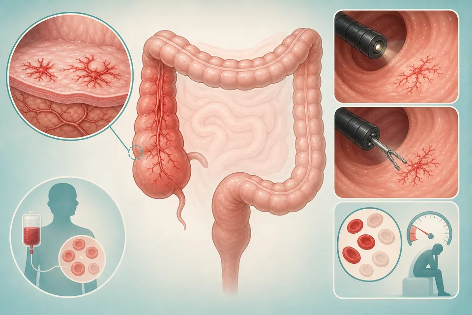 Vastagbél angiodysplasiája tünetei, okai, jelei, megelőzése, kezelése, gyógyítása