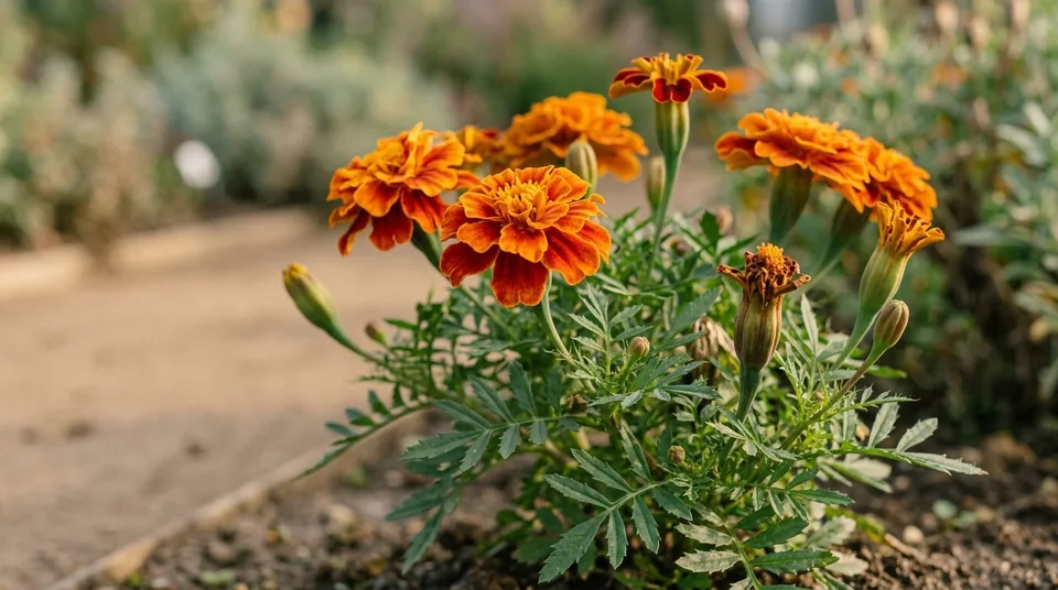 Bársonyvirág leírása, hatása (Tagetes )