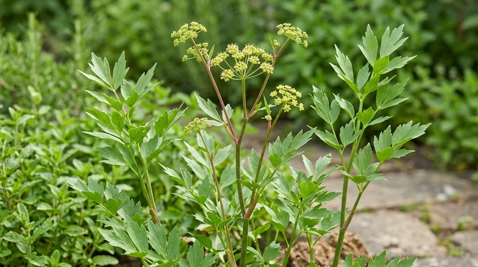 Lestyán leírása, hatása (Levisticum officinale Koch)